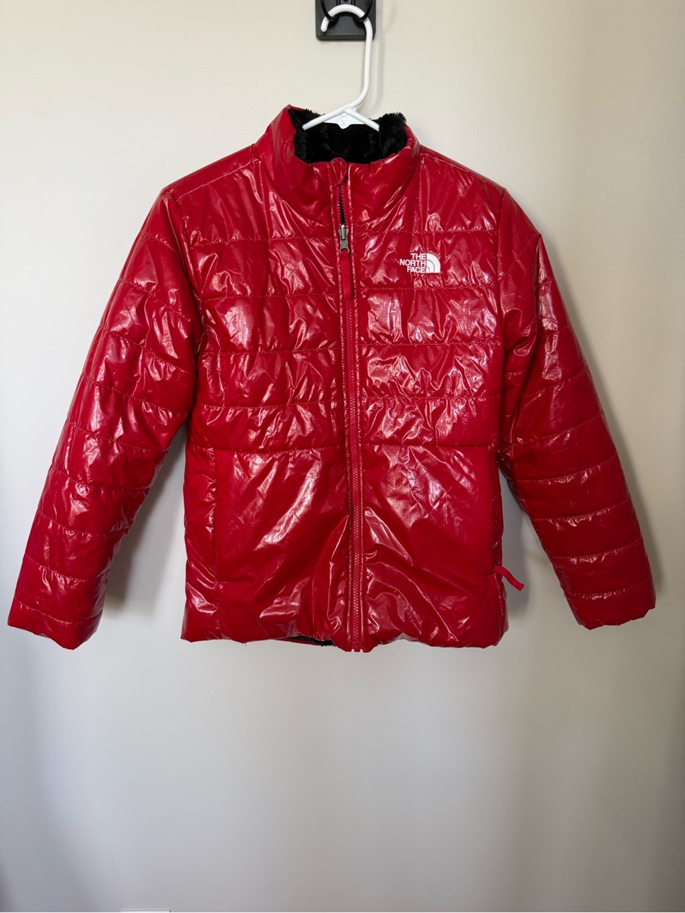 The North Face Kids Red Quilted Puffer Jacket LB001-012